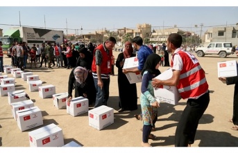 Kızılay'ın Filistin ve Gazze’ye İnsani Yardım Faaliyetleri Aralıksız Devam Ediyor