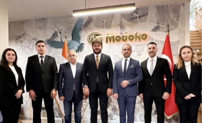 Fatih Çevik, Modoko Yönetim Kurulu Başkanı Koray Çalışkan’ı ziyaret etti