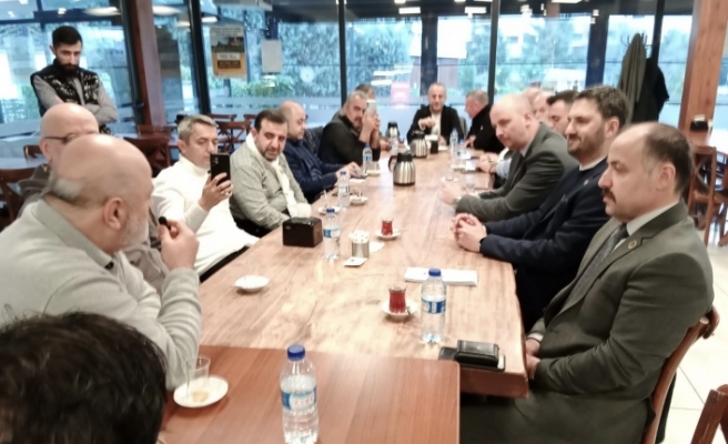 MHP İlçe Yöneticileri Basın Mensuplarıyla Buluştu