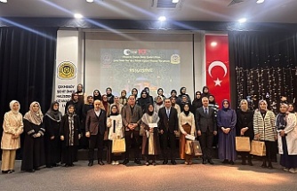 Çekmeköy Şehit Ömer Halisdemir Kız Anadolu İmam-Hatip Lisesinde Kur'an-ı Kerim'i güzel okuma yarışması düzenlendi